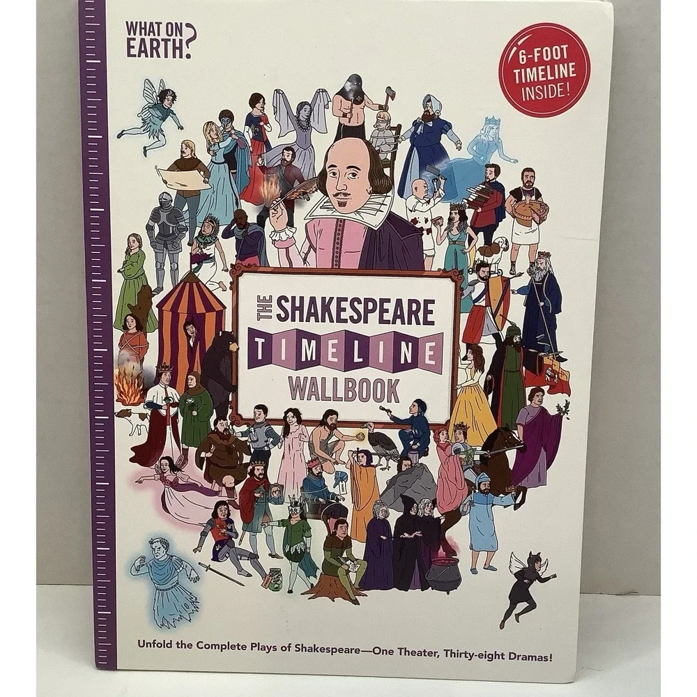 Shakespeare Timeline Wallbook : Unfold the Complete Plays of Shakespeare--One...